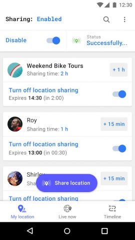 OsmAnd Онлайн GPS Трекер для Android — скриншот 3