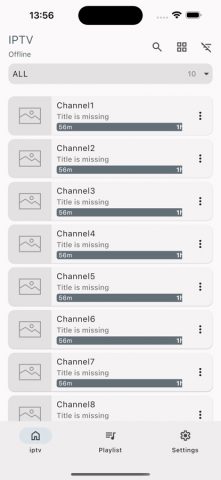 OttPlayertv для iOS — скриншот 4