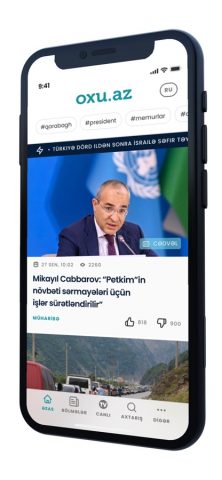 Oxu.Az — Azerbaycan Xeberleri для iOS — скриншот 1