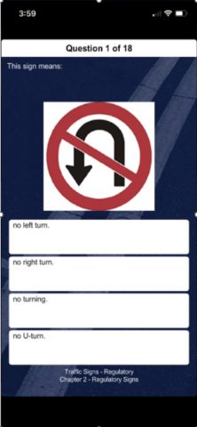 PA Driver’s Practice Test для iOS — скриншот 1