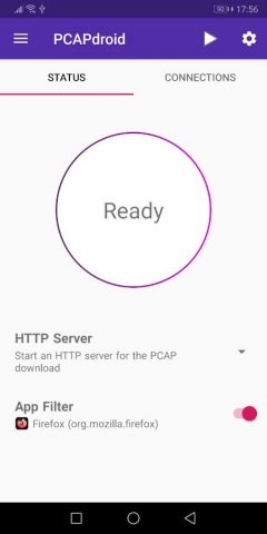 PCAPdroid — network monitor для Android — скриншот 1