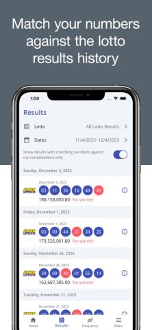 PCSO Lotto Results для iOS — скриншот 5