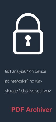 PDF Archiver для iOS — скриншот 3