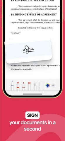 PDF Creator — Fill and Sign для iOS — скриншот 4