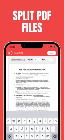 PDF Merge — Разделить PDF для iOS — скриншот 4