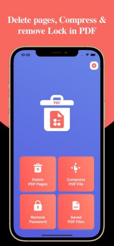 PDF Page Remover для iOS — скриншот 1