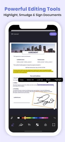 PDF Scanner — Edit & Scan Docs для iOS — скриншот 2