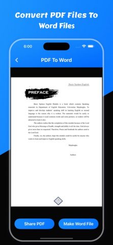 PDF To Word: PDF Editor для iOS — скриншот 2
