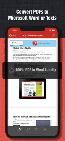 PDF в Word для iOS — скриншот 3