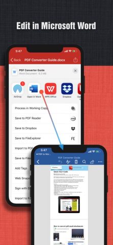 PDF в Word для iOS — скриншот 5
