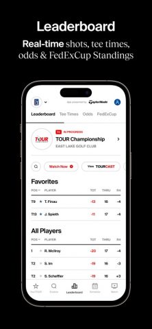 PGA TOUR для iOS — скриншот 3
