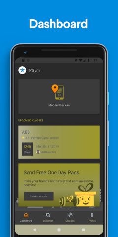PGym для Android — скриншот 1