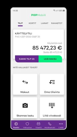 POP Mobiili для Android — скриншот 1