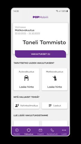 POP Mobiili для Android — скриншот 2