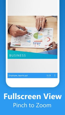 PPT Reader: PPTX Slides Viewer для Android — скриншот 1