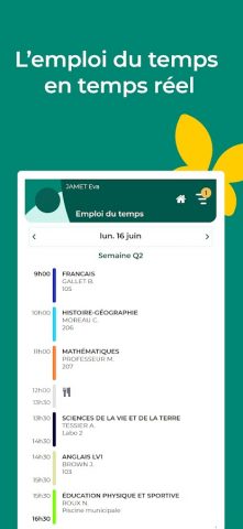 PRONOTE для Android — скриншот 1
