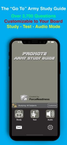 PROmote — Army Study Guide для iOS — скриншот 1