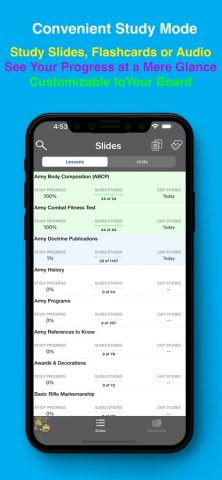 PROmote — Army Study Guide для iOS — скриншот 2