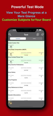 PROmote — Army Study Guide для iOS — скриншот 3