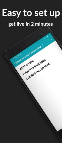 PULSOID: Heart Rate Streaming для Android — скриншот 1