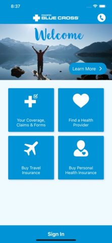 Pacific Blue Cross Mobile для iOS — скриншот 1