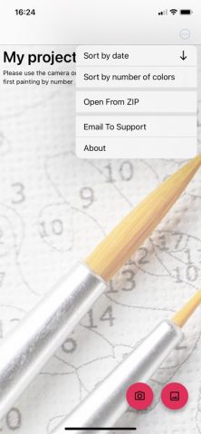 Paint By Number Creator Lite для iOS — скриншот 1