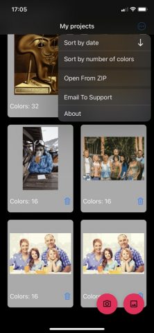 Paint By Number Creator Lite для iOS — скриншот 5
