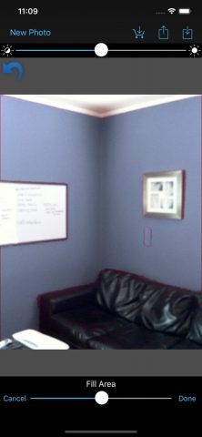 Paint Tester для iOS — скриншот 2