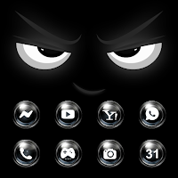 Пакет черных иконок для Android