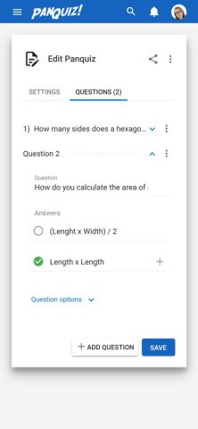 PanQuiz! для iOS — скриншот 2
