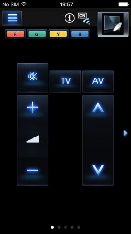 Panasonic TV Remote 2 для iOS — скриншот 3