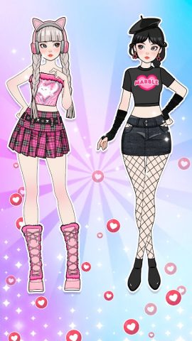 Paper Doll Diary: Dress Up DIY для Android — скриншот 5