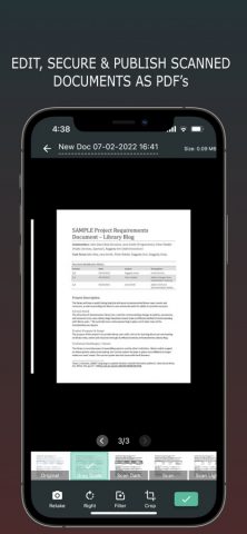 PaperScan — Doc Scanner. для iOS — скриншот 3