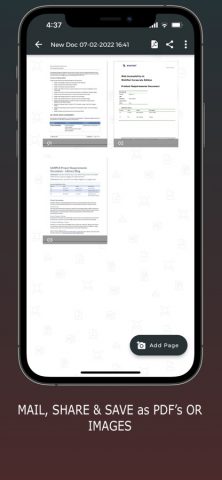 PaperScan — Doc Scanner. для iOS — скриншот 4