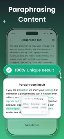 Paraphrase: Plagiarism Checker для iOS — скриншот 2