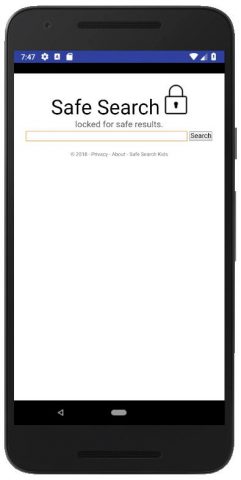 Parental Control — Safe Search для Android — скриншот 1