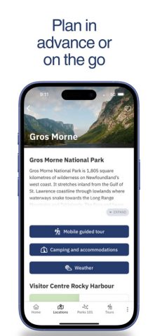 Parks Canada App для iOS — скриншот 5