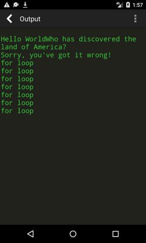 Pascal Programming Compiler для Android — скриншот 2
