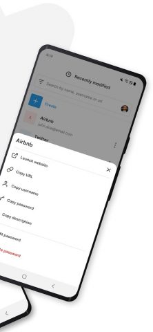 Passbolt — password manager для Android — скриншот 2