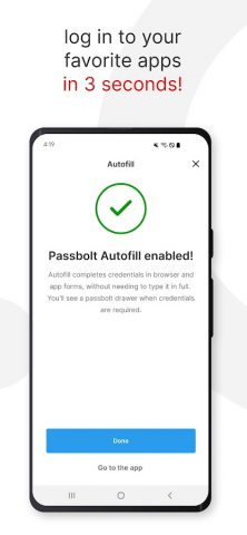 Passbolt — password manager для Android — скриншот 5