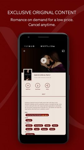 Passionflix для Android — скриншот 2