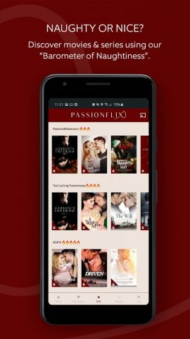Passionflix для Android — скриншот 3