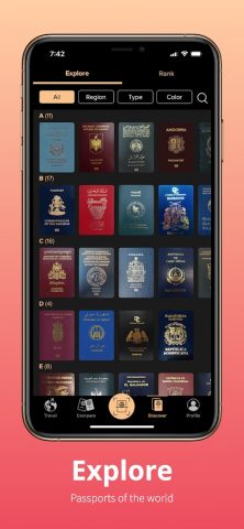 Passport Index для Android — скриншот 4