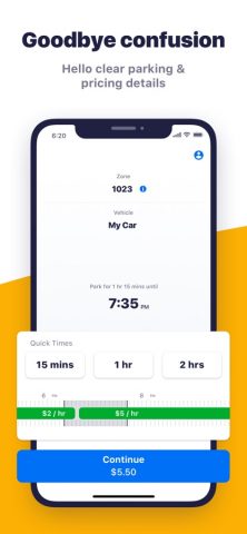 Passport Parking для iOS — скриншот 1