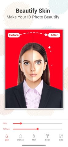 Passport Photo Maker-ID Photo для iOS — скриншот 1