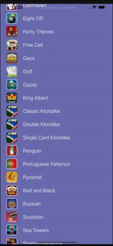 Пасьянс — для iOS — скриншот 2