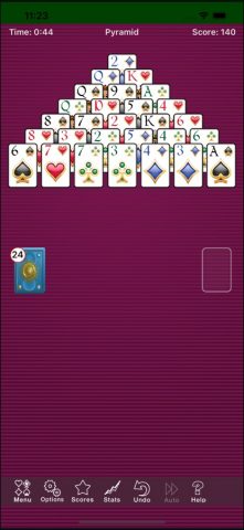 Пасьянс — для iOS — скриншот 5