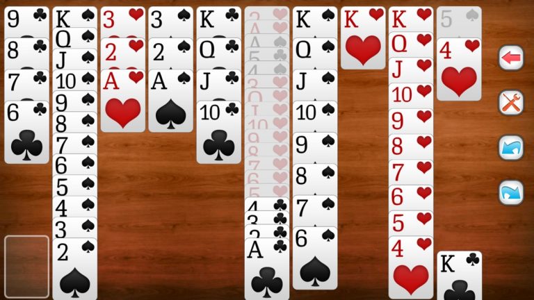 Пасьянс «Паук» для iOS — скриншот 1