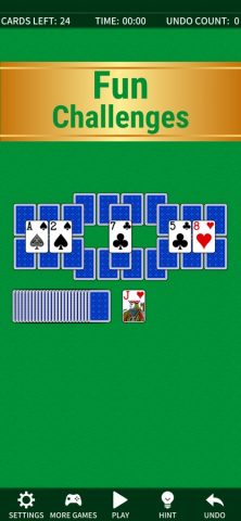 Пасьянс Три Пика. для iOS — скриншот 2