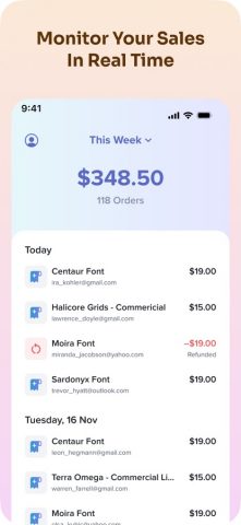 Payhip для iOS — скриншот 1